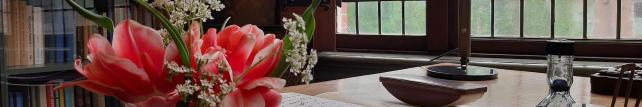 Maria Montessori's study desk